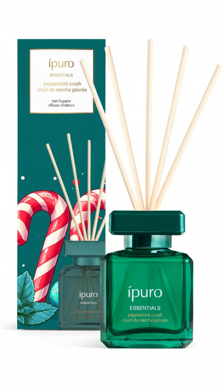 VÔŇA DO BYTU 50 ml - svetlozelená, Basics, sklo (50ml) - Ipuro