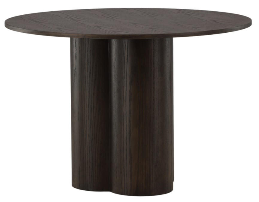 Livetastic Esstisch Dunkelbraun 110x75x110 cm
