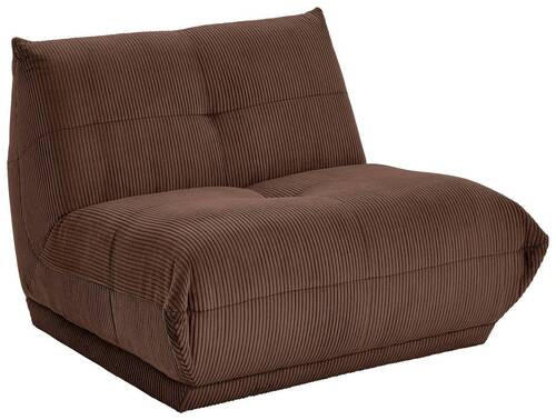SOFFMODUL i manchester brun  - brun, Trend, textil (105/80/112cm) - Livetastic