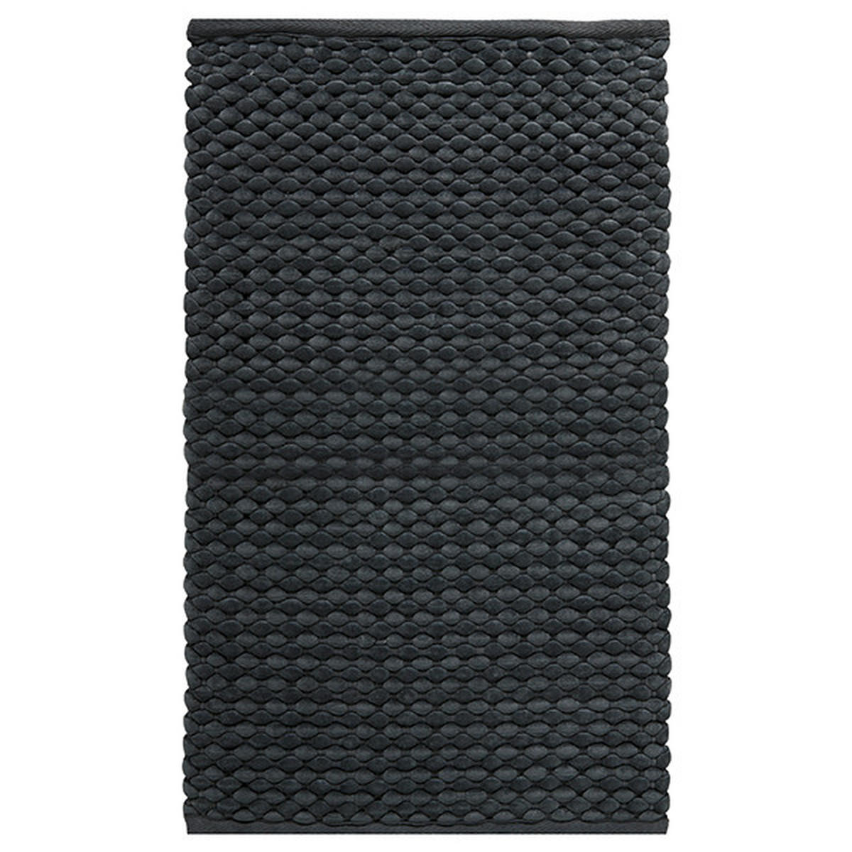 BADTEPPICH Anthrazit 60/100 cm  - Anthrazit, Basics, Textil (60/100cm) - Aquanova
