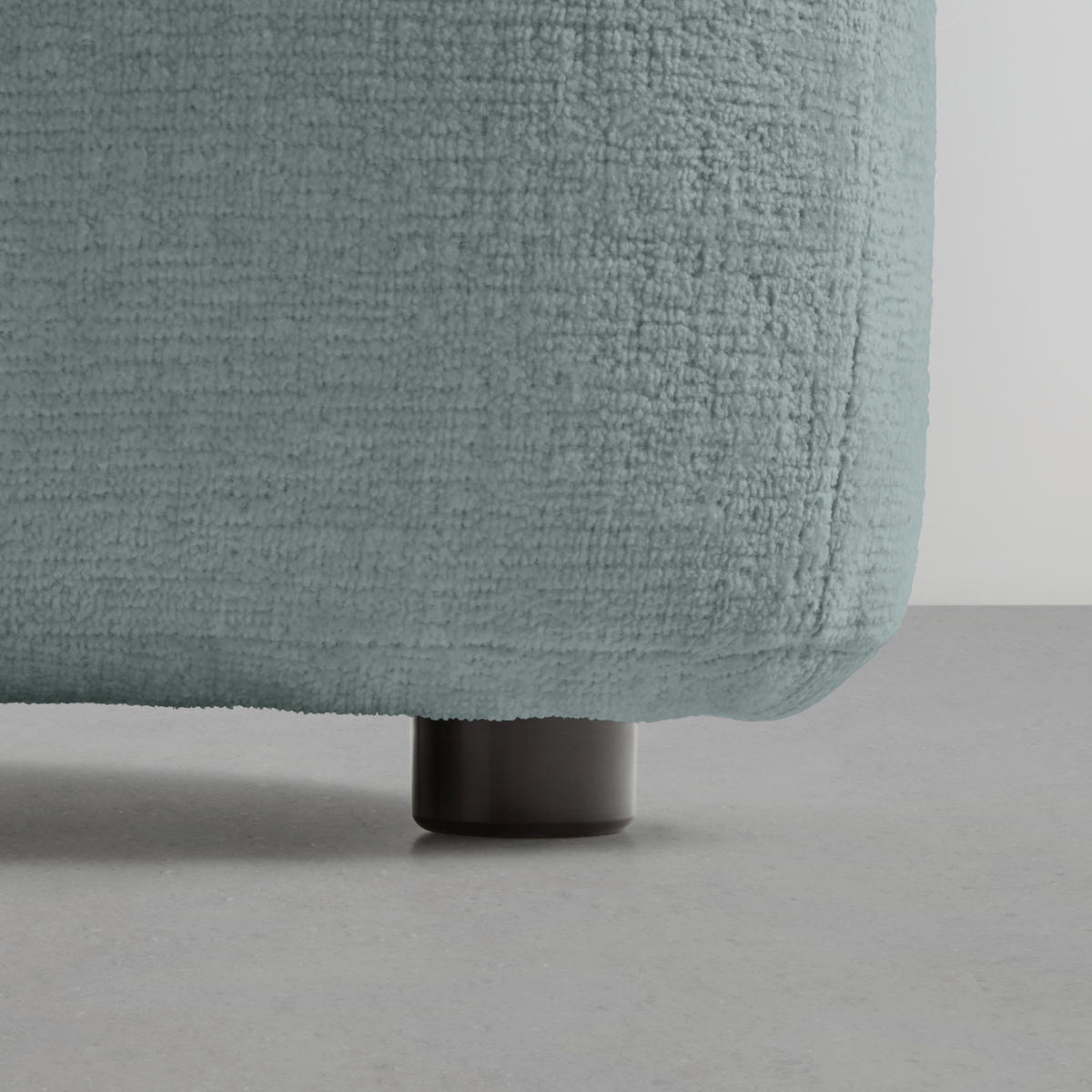 PALL i textil ljusblå  - ljusblå/svart, Modern, textil/plast (102/42/66cm) - MID.YOU