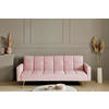 SCHLAFSOFA Rosa  - Goldfarben/Rosa, MODERN, Holz/Textil (213/84/84cm) - Livetastic