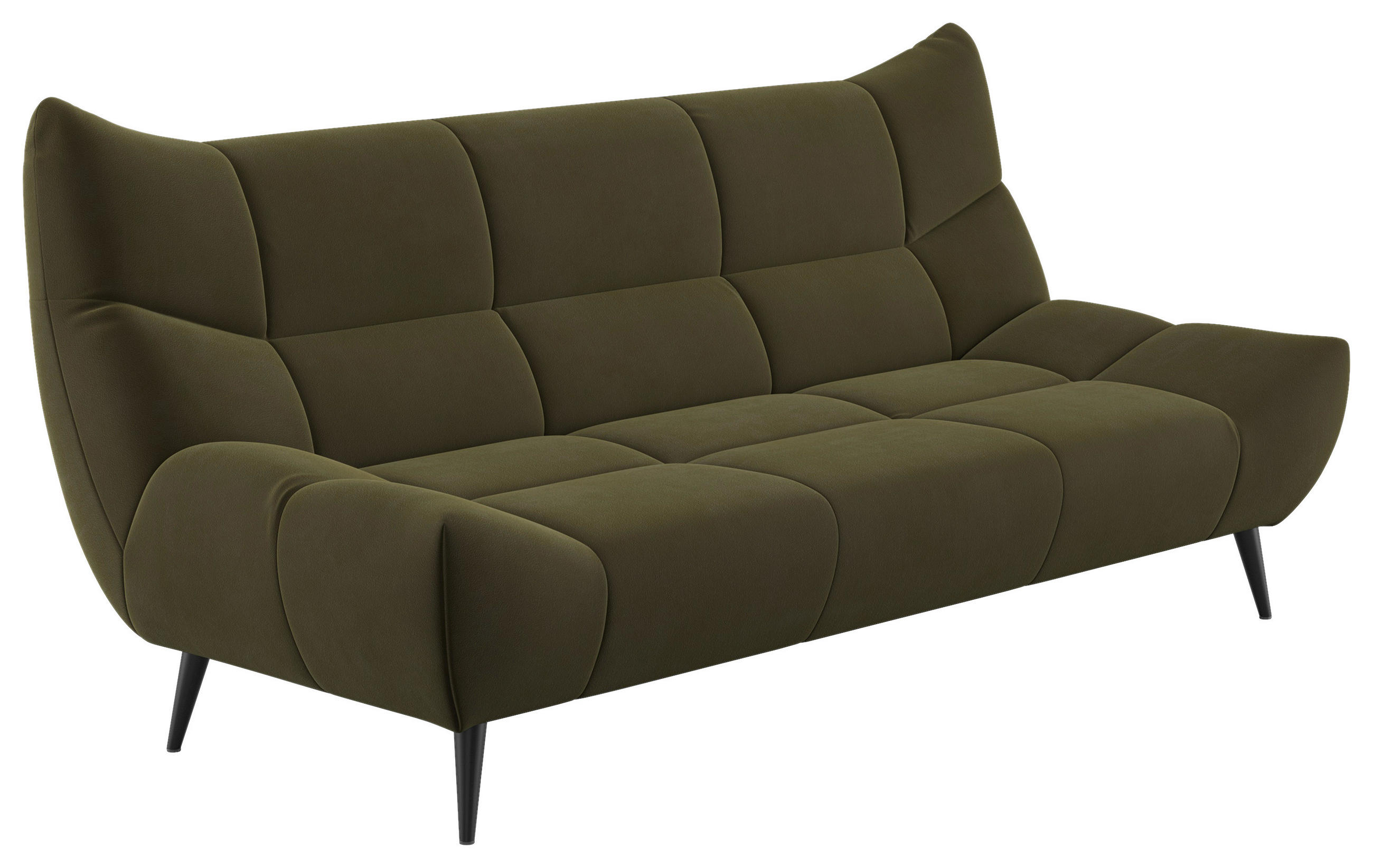 Xora TŘÍMÍSTNÁ POHOVKA, textil, olivově zelená
