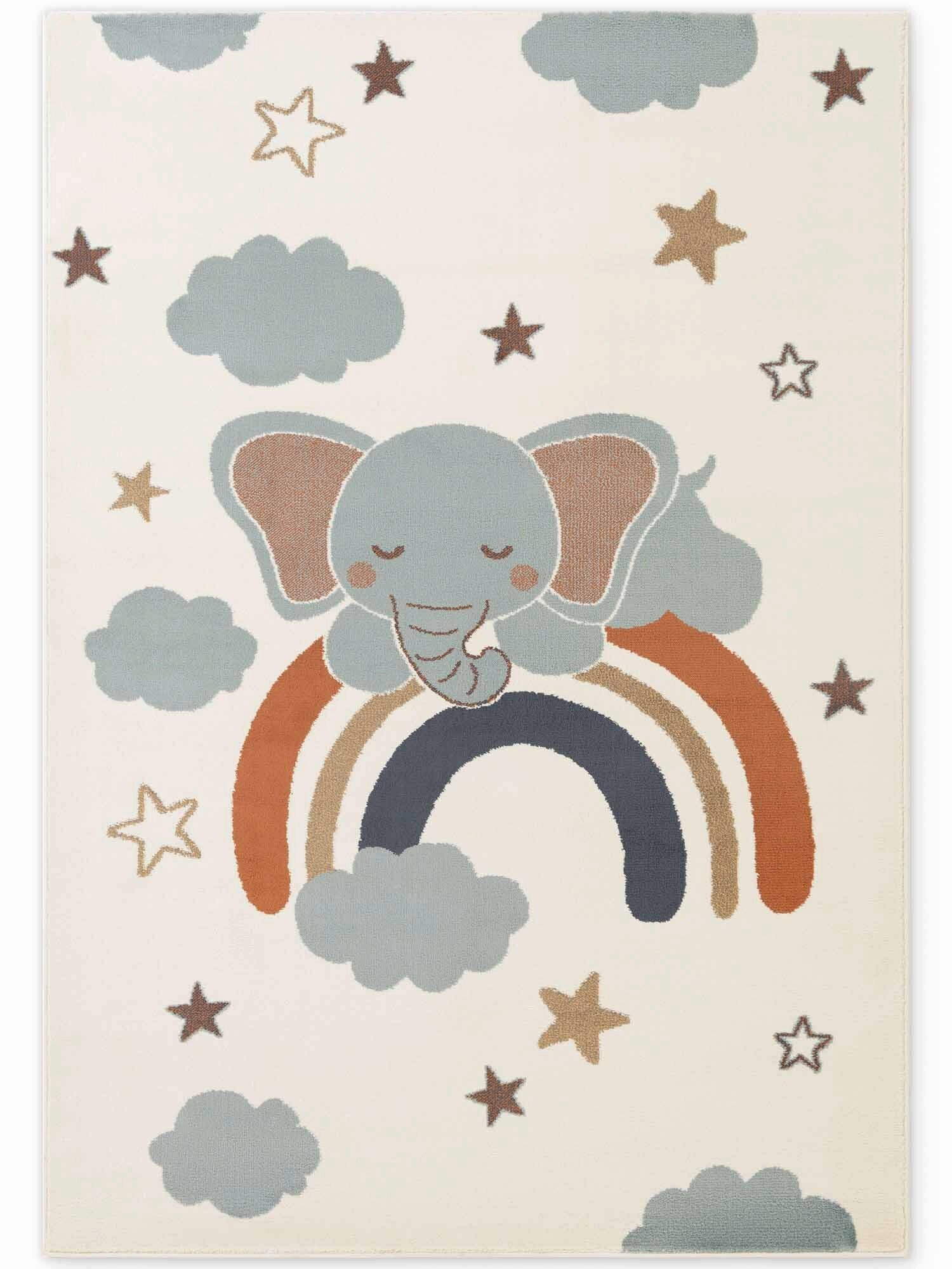 KINDERTEPPICH 200/290 cm Adventures Regenbogen  - Multicolor/Creme, Design, Kunststoff/Textil (200/290cm) - Hanse Home
