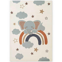 KINDERTEPPICH 200/290 cm Adventures Regenbogen  - Multicolor/Creme, Design, Kunststoff/Textil (200/290cm) - Hanse Home