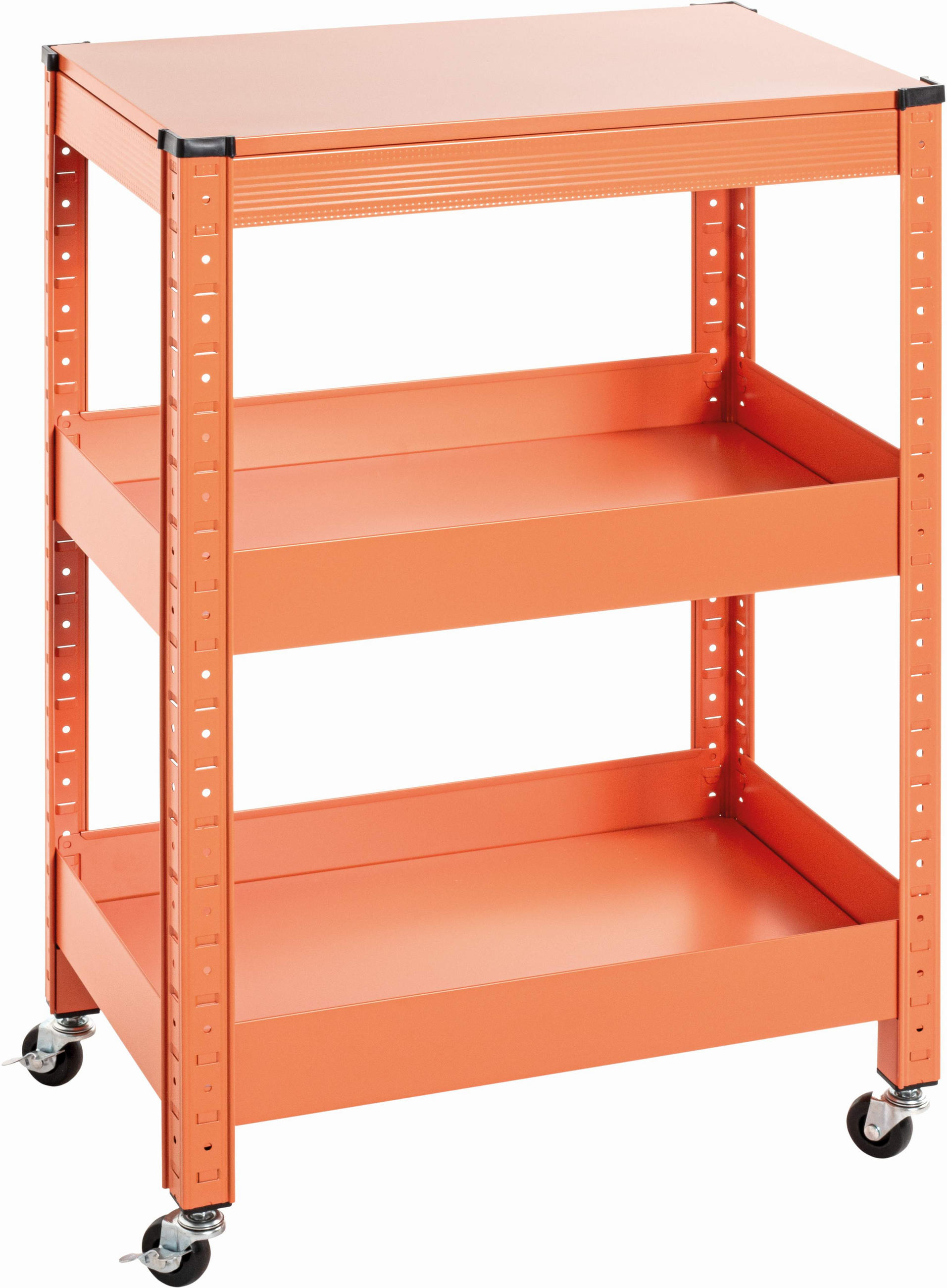 XXXL SERVÍROVACÍ VOZÍK, oranžová, 50/32/75 cm