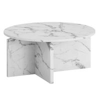COUCHTISCH in Holzwerkstoff 70/70/33 cm  - Weiss, Design, Holzwerkstoff (70/70/33cm) - Livetastic