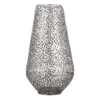 WINDLICHT Silberfarben  - Silberfarben, Basics, Metall (25/46/25cm)
