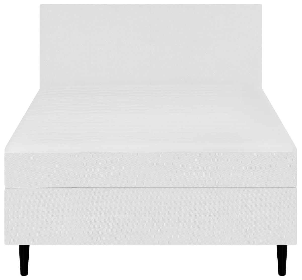BOXBETT 120/200 cm  in Creme  - Creme/Schwarz, KONVENTIONELL, Textil (120/200cm) - P & B