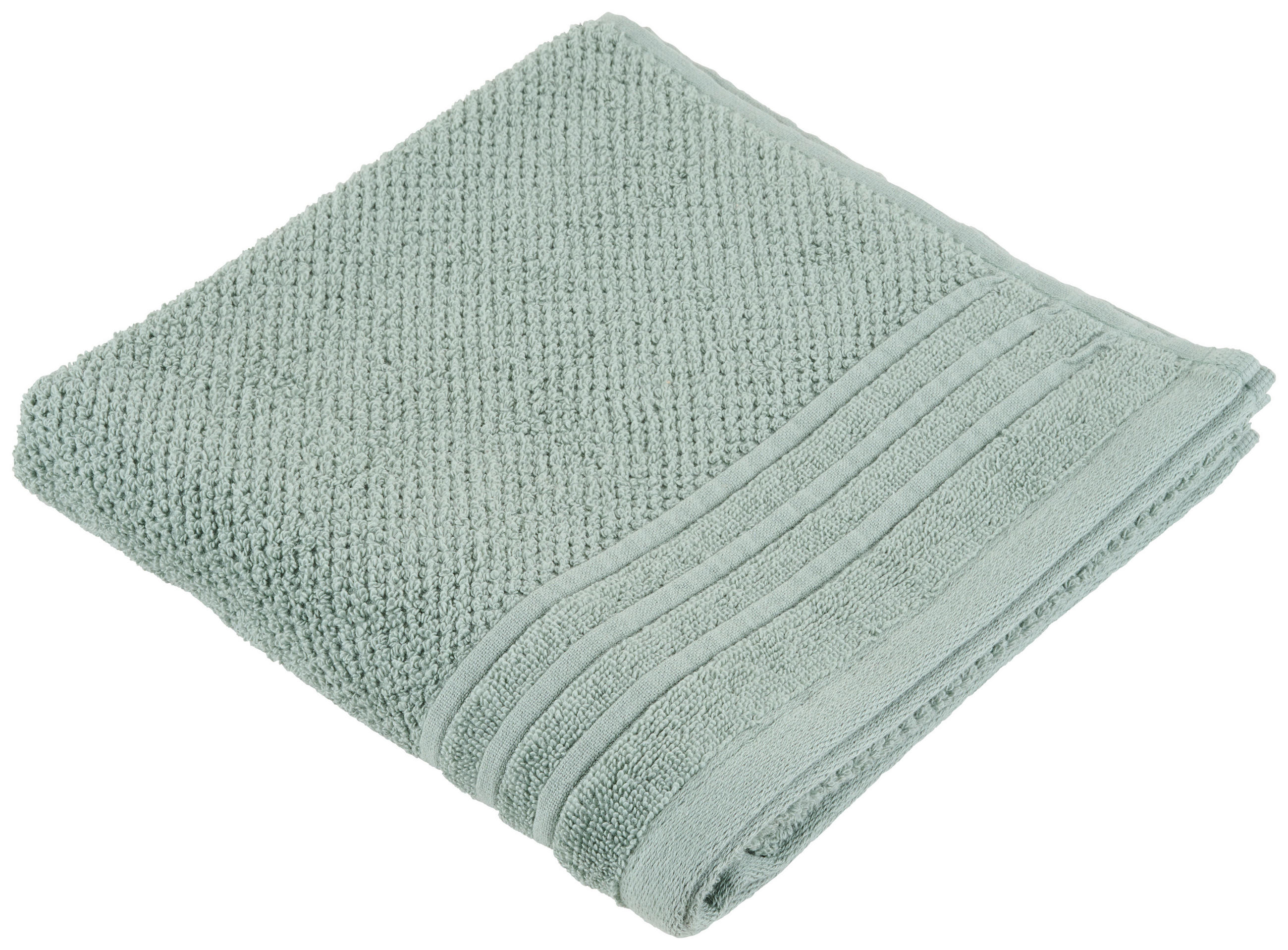 RUČNÍK, 50/100 cm, zelená - zelená, Basics, textil (50/100cm) - Esposa