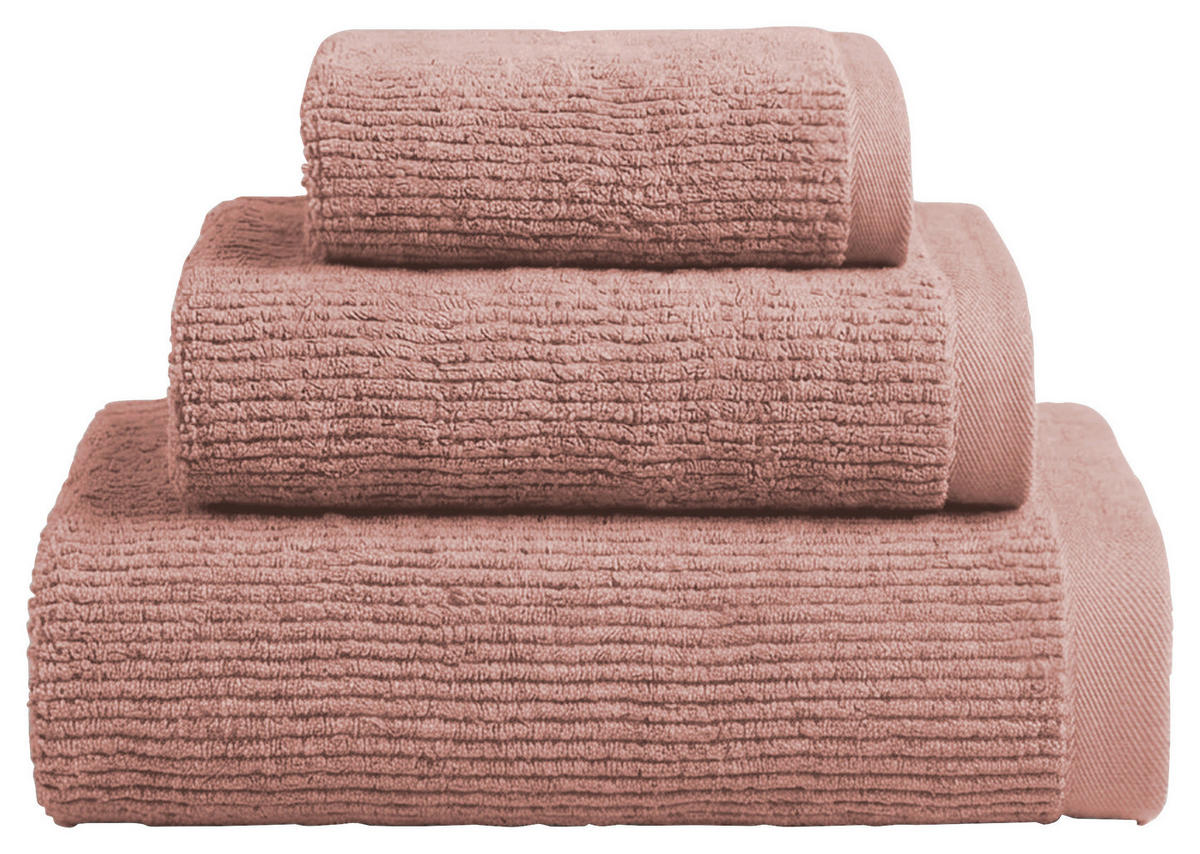 HANDTUCH 50/100 cm ELLA Rosa  - Rosa, Basics, Textil (50/100cm) - Esposa