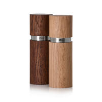 SALZ- UND PFEFFERMÜHLE TEXTURA  - KONVENTIONELL, Holz/Keramik (5/15cm) - AdHoc