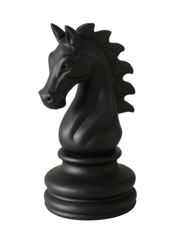 SKULPTUR - svart, Basics, plast