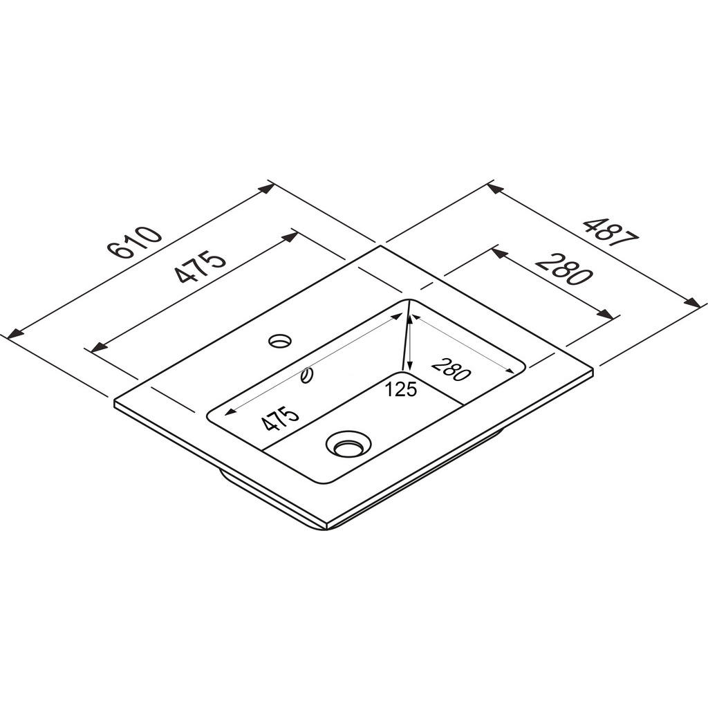 Thumbnail - Nobilia Badezimmer, Schwarz, Schiefer, Metall, 5-teilig, 5 Fächer, 3 Schublade(n),2 Schublade(n) Schubladen, F, 121 cm, ...