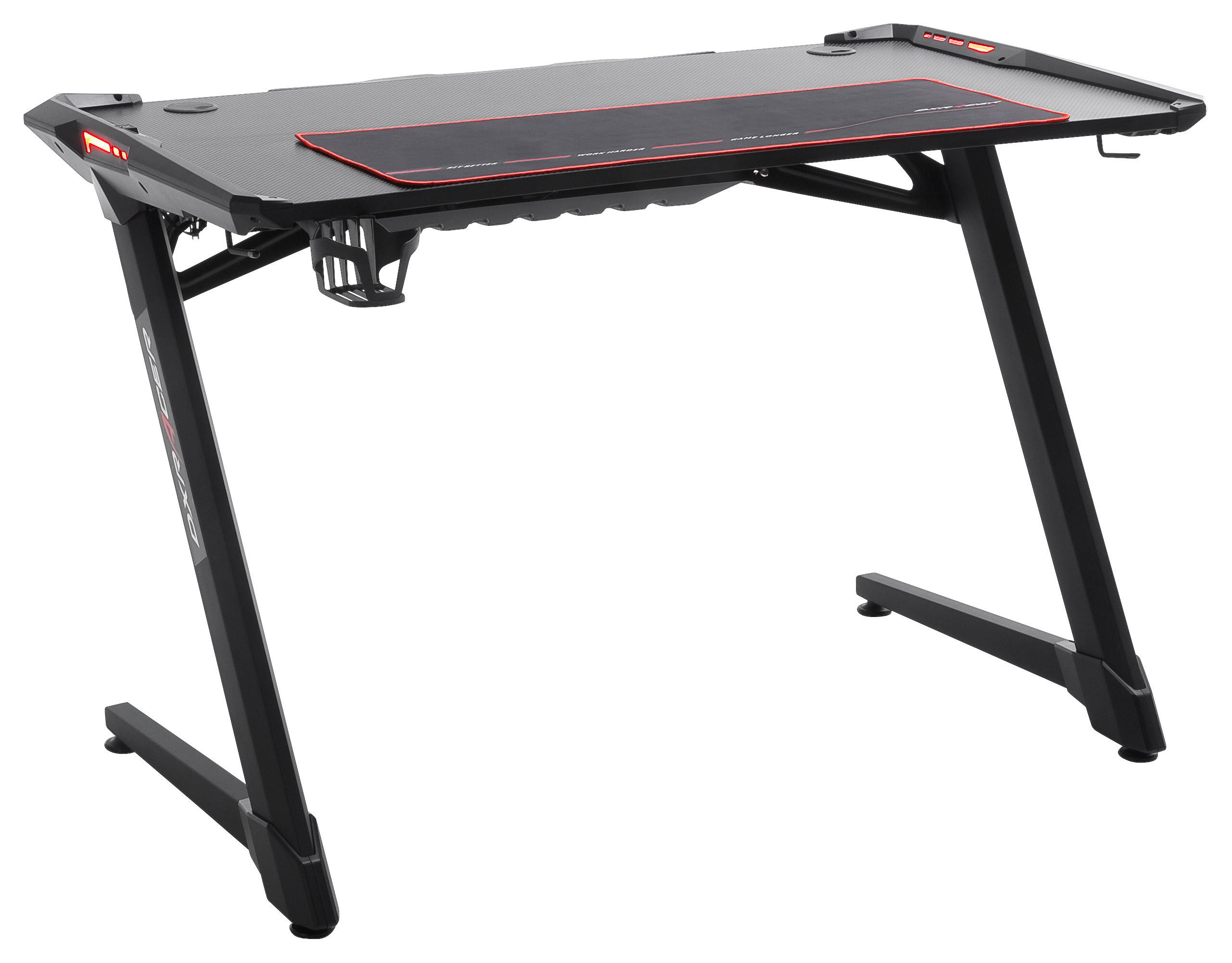 GEJMERSKI STO    - Dizajnerski, metal/pločasti materijal (120/64/75cm) - Dxracer