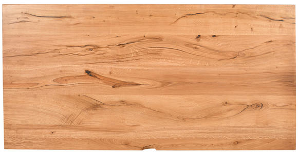 TISCHPLATTE in Holz 180/90/5 cm   - Eichefarben, Design, Holz (180/90/5cm) - Landscape