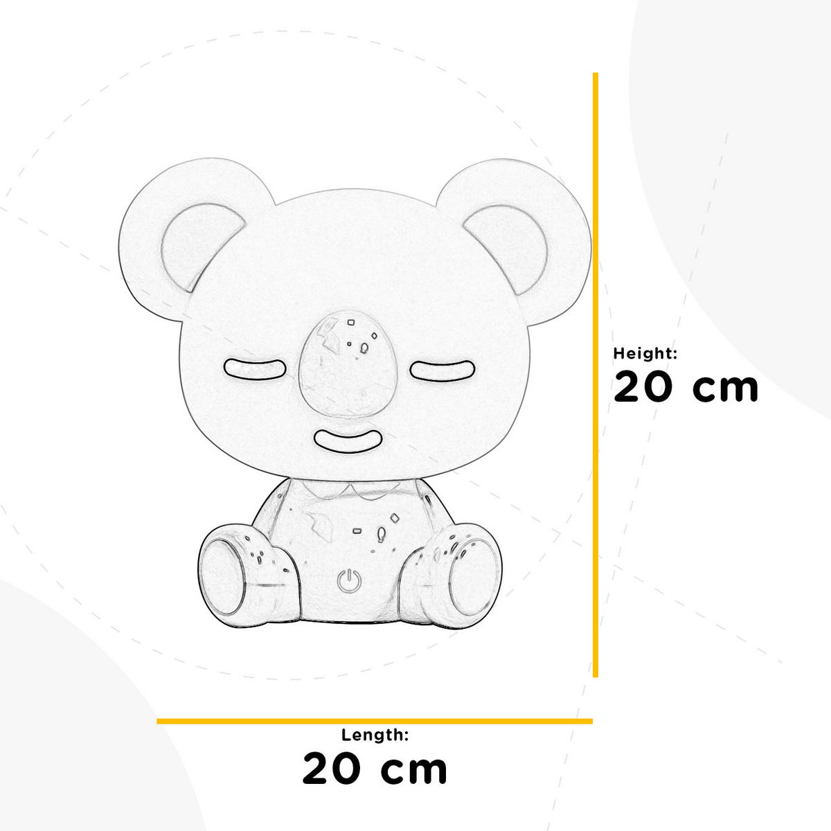 KINDERTISCHLEUCHTE   - Grau, Basics, Kunststoff (20/20/16cm)