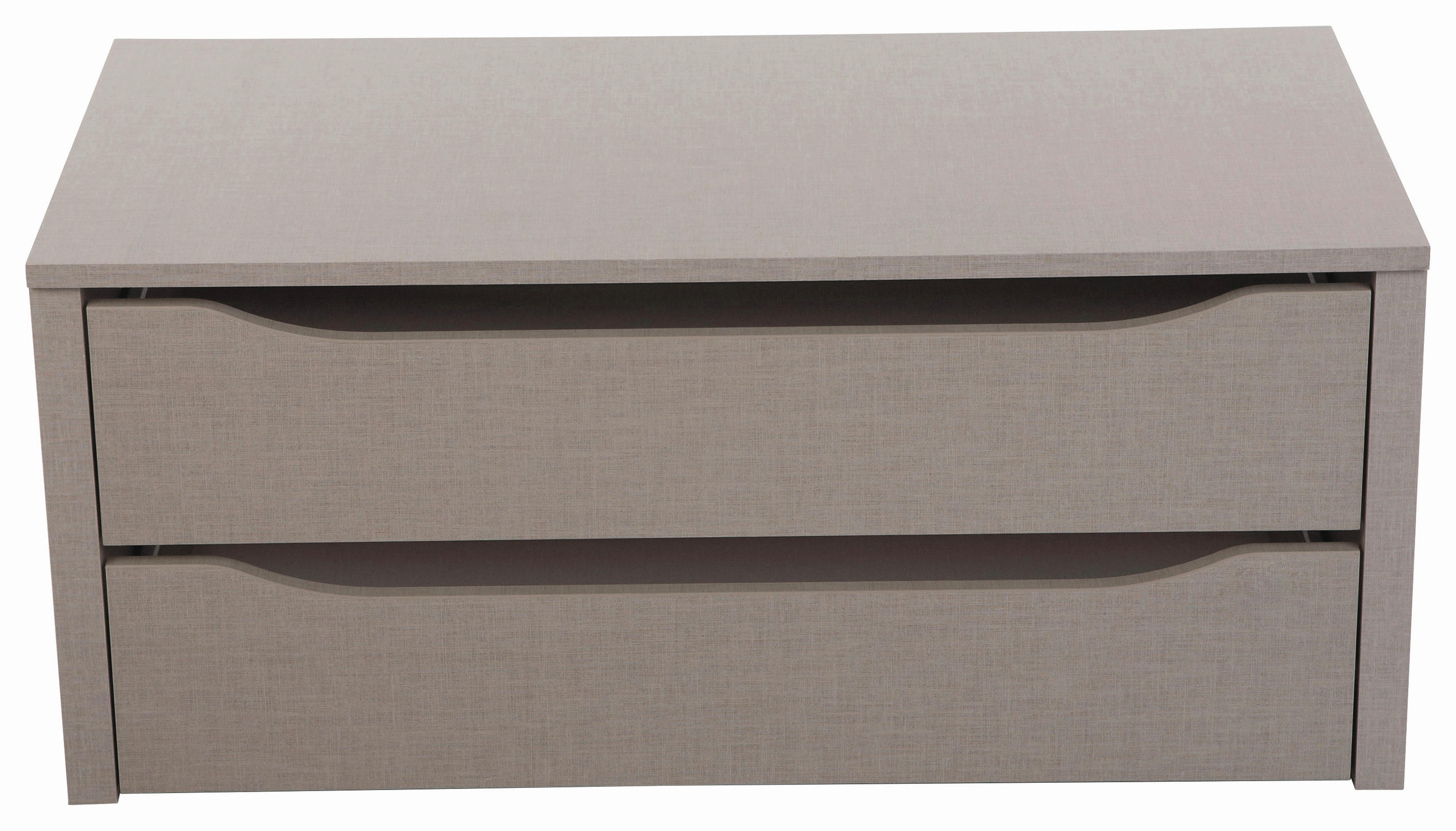 Schubkasteneinsatz Universal B: 88 Cm, Grau, 2 Laden