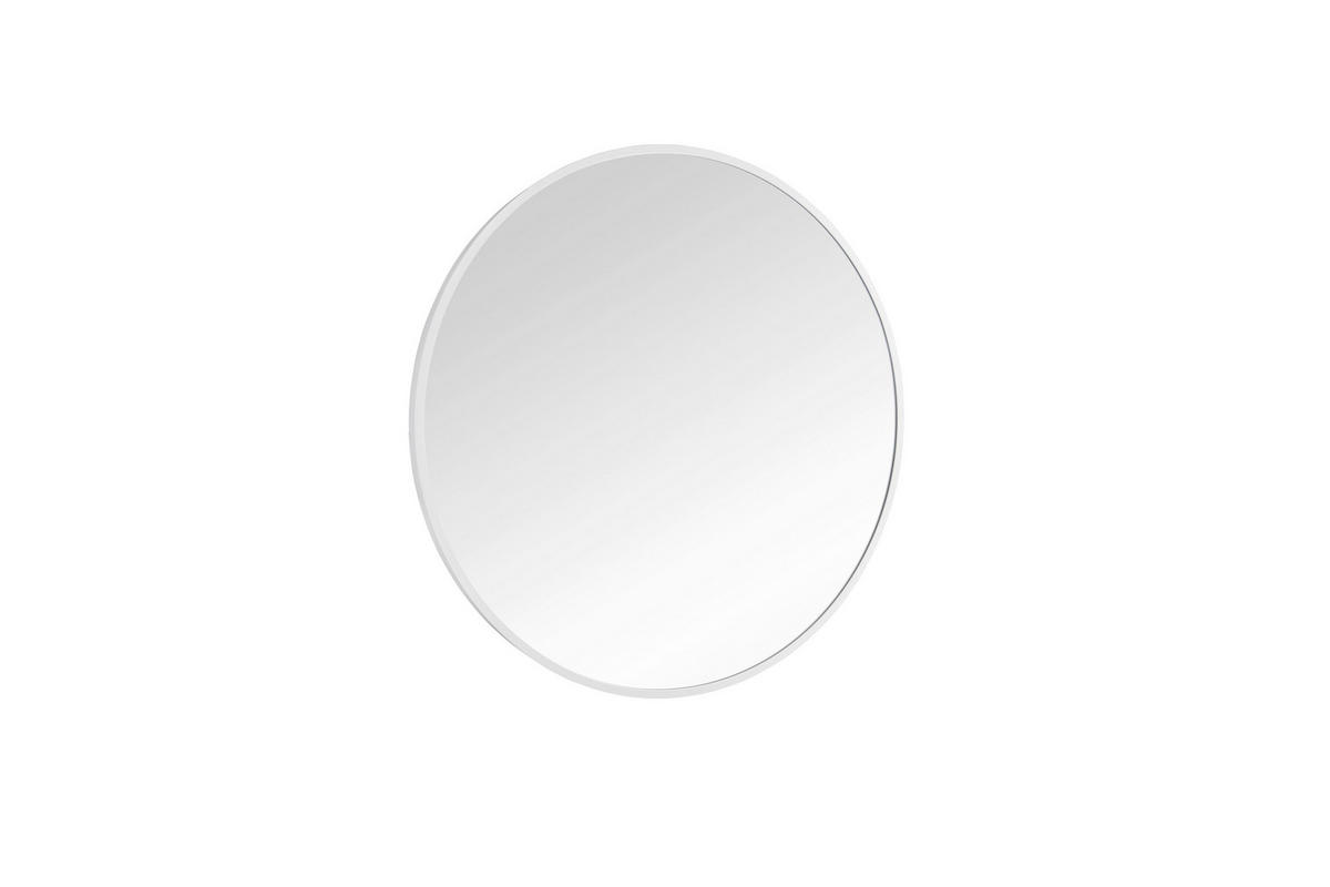 WANDSPIEGEL Weiß  - Weiß, Basics, Glas/Metall (60/60/2,8cm) - Milino