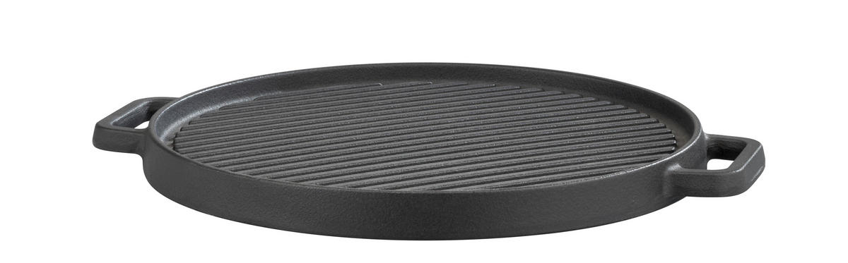 GRILOVACÍ DESKA  - černá, Basics, kov (30cm) - GSW