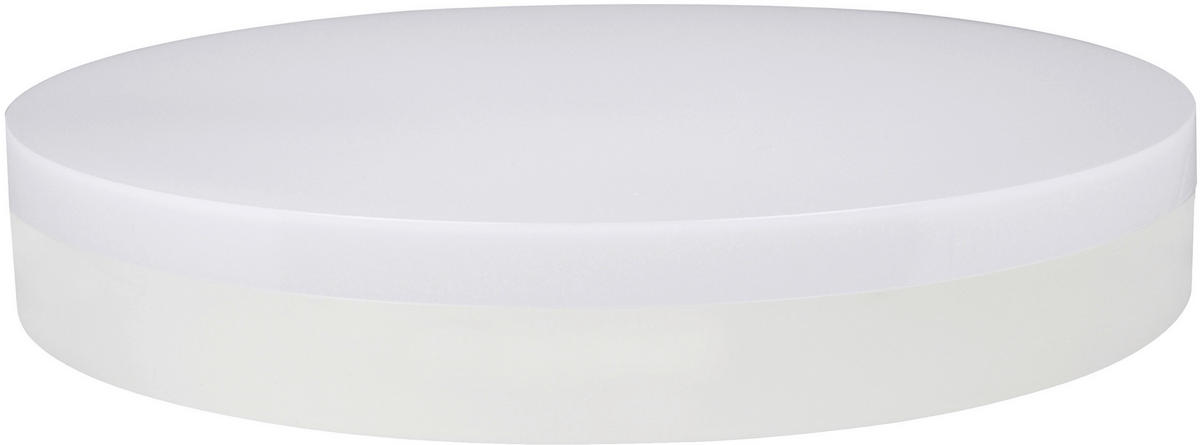 LED-DECKENLEUCHTE Orbis 28/5,1 cm  - Weiß, Basics, Kunststoff (28/5,1cm)