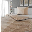 BETTWÄSCHE TANJA Satin 140/200 cm  - Beige, Design, Textil (140/200cm) - Novel