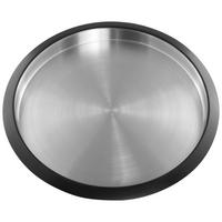 BRICKA 40/2,5 cm    - stålfärgad/svart, Basics, metall (40/2,5cm) - Novel