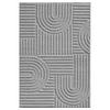 HOCHFLORTEPPICH 60/110 cm ART Silberfarben  - Silberfarben, Basics, Textil (60/110cm) - Novel