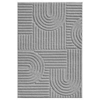 HOCHFLORTEPPICH 60/110 cm ART Silberfarben  - Silberfarben, Basics, Textil (60/110cm) - Novel