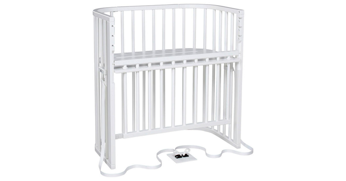 Babybay Tour De Lit Maille Maxi/Boxspring/Comfort – Blanc Étoiles Scintillantes Argentées, Respirant & Doux Pour Nouveau-né