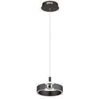 ZÁVĚSNÉ LED SVÍTIDLO, 22/125 cm  - bronzová/čiré, Design, kov/plast (22/125cm) - Globo