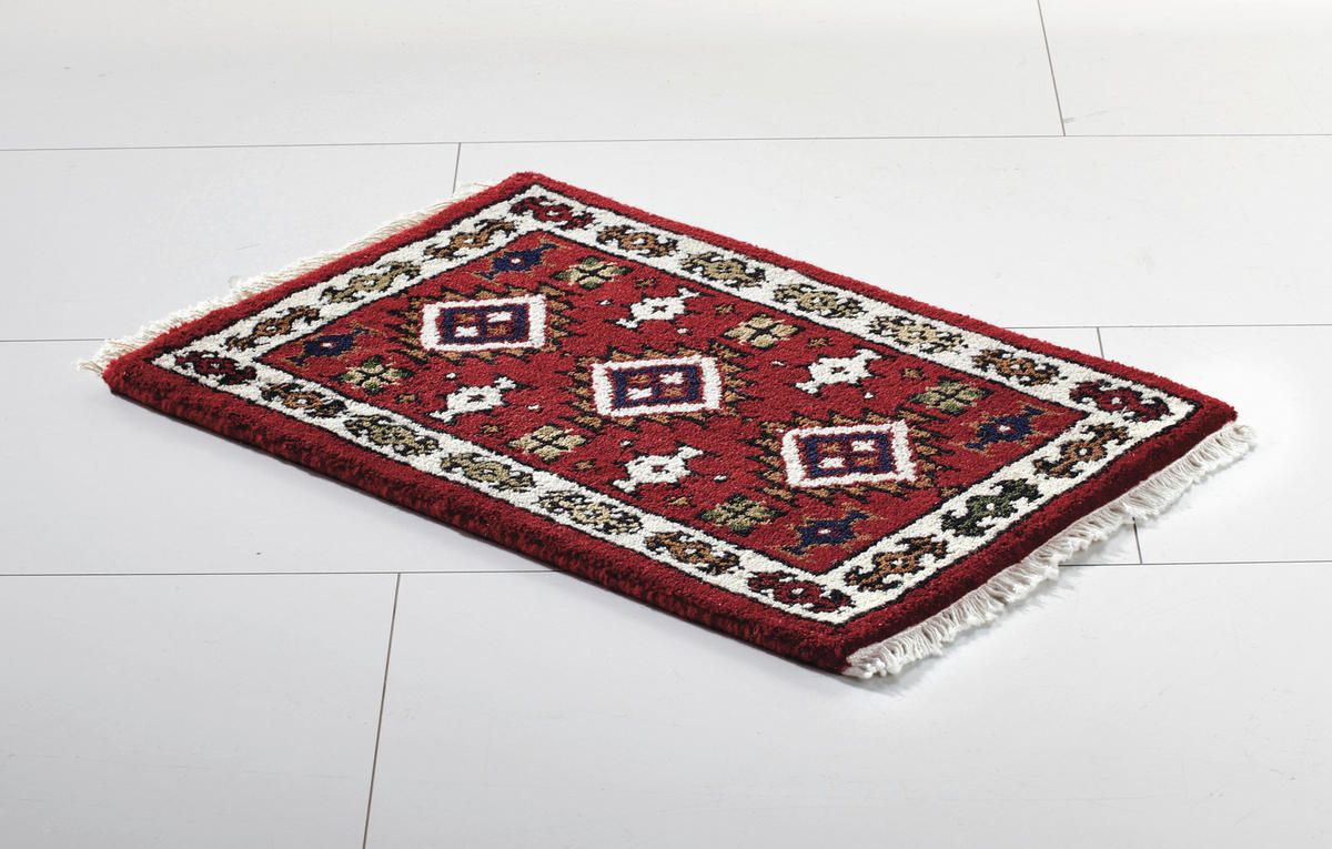 Covor Oriental  Indo Rajpur Super -TOP-  - bej/roșu, Lifestyle, textil (40/60cm) - Cazaris