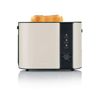 TOASTER  - Beige, MODERN, Metall (26,5/19,5/18cm) - Severin