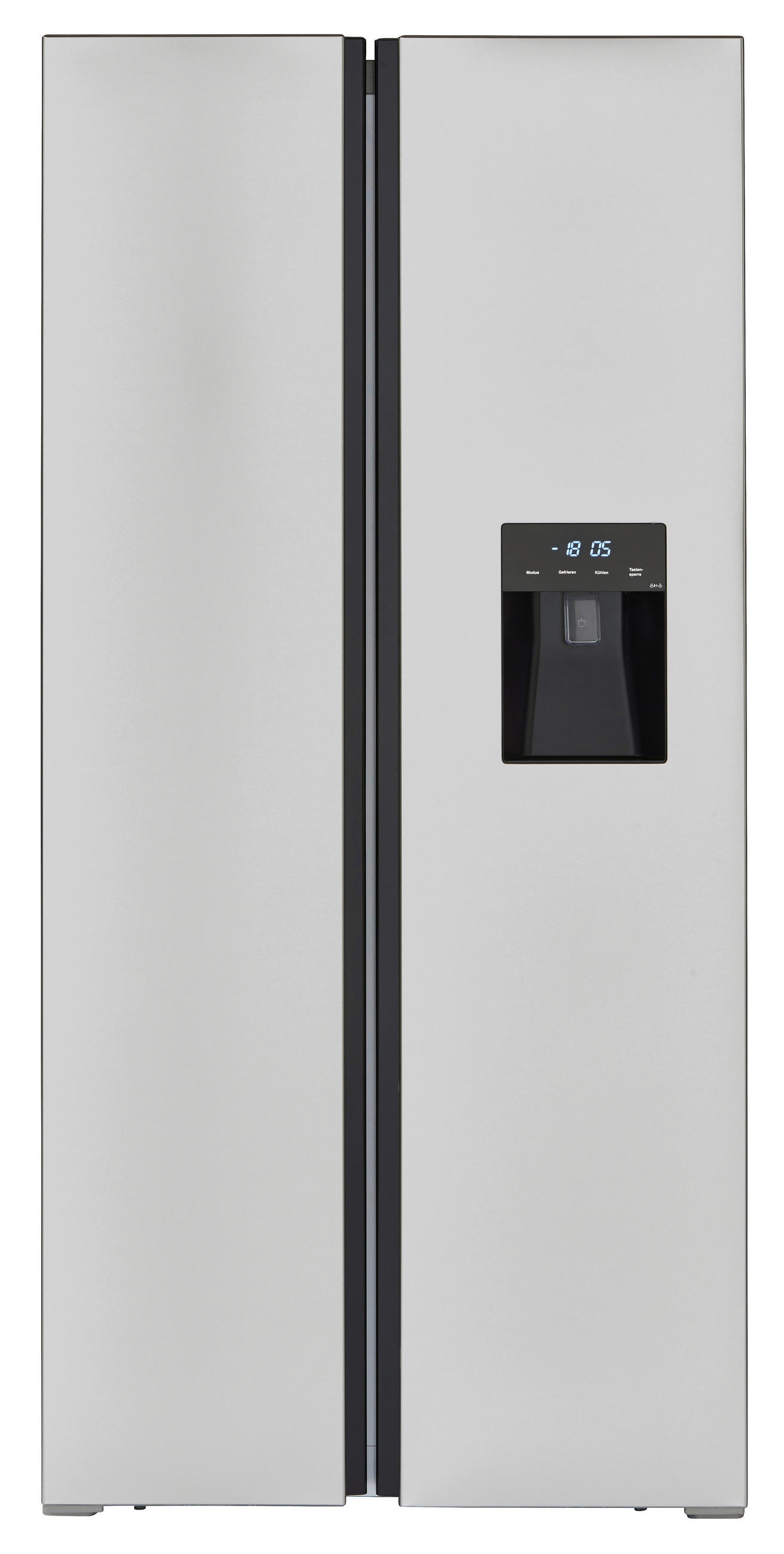 SIDE-BY-SIDE SBS267-165 NFIX INOX - Edelstahlfarben, Basics, Metall (83,60/178,00/63,60cm) - PKM