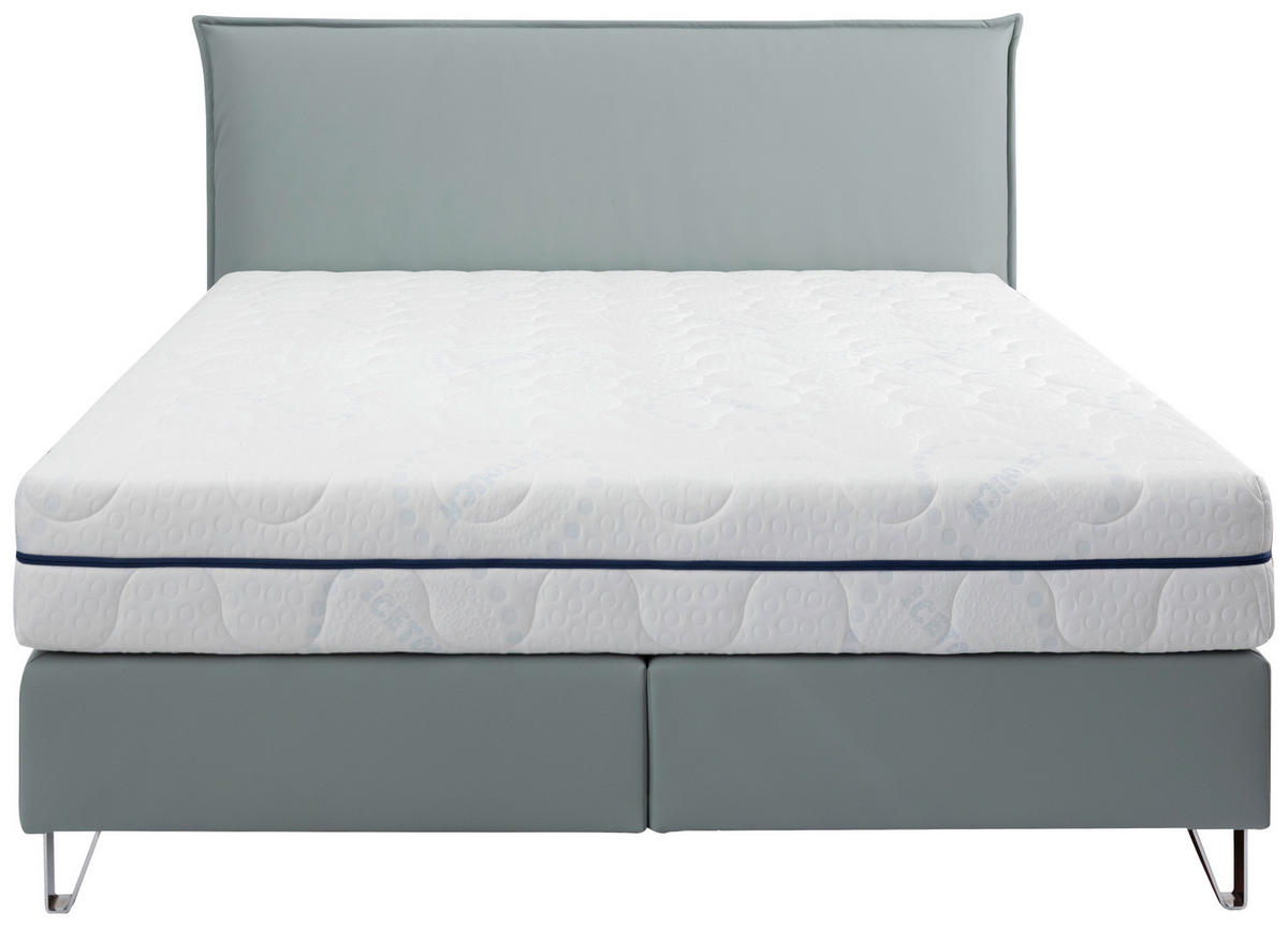 BOXSPRING-ÁGY 180/200 cm  olívazöld  - olívazöld, Basics, textil (180/200cm) - Esposa