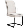 SCHWINGSTUHL  in Eisen Webstoff  - Schwarz/Naturfarben, Design, Textil/Metall (46/97/60,5cm) - Carryhome