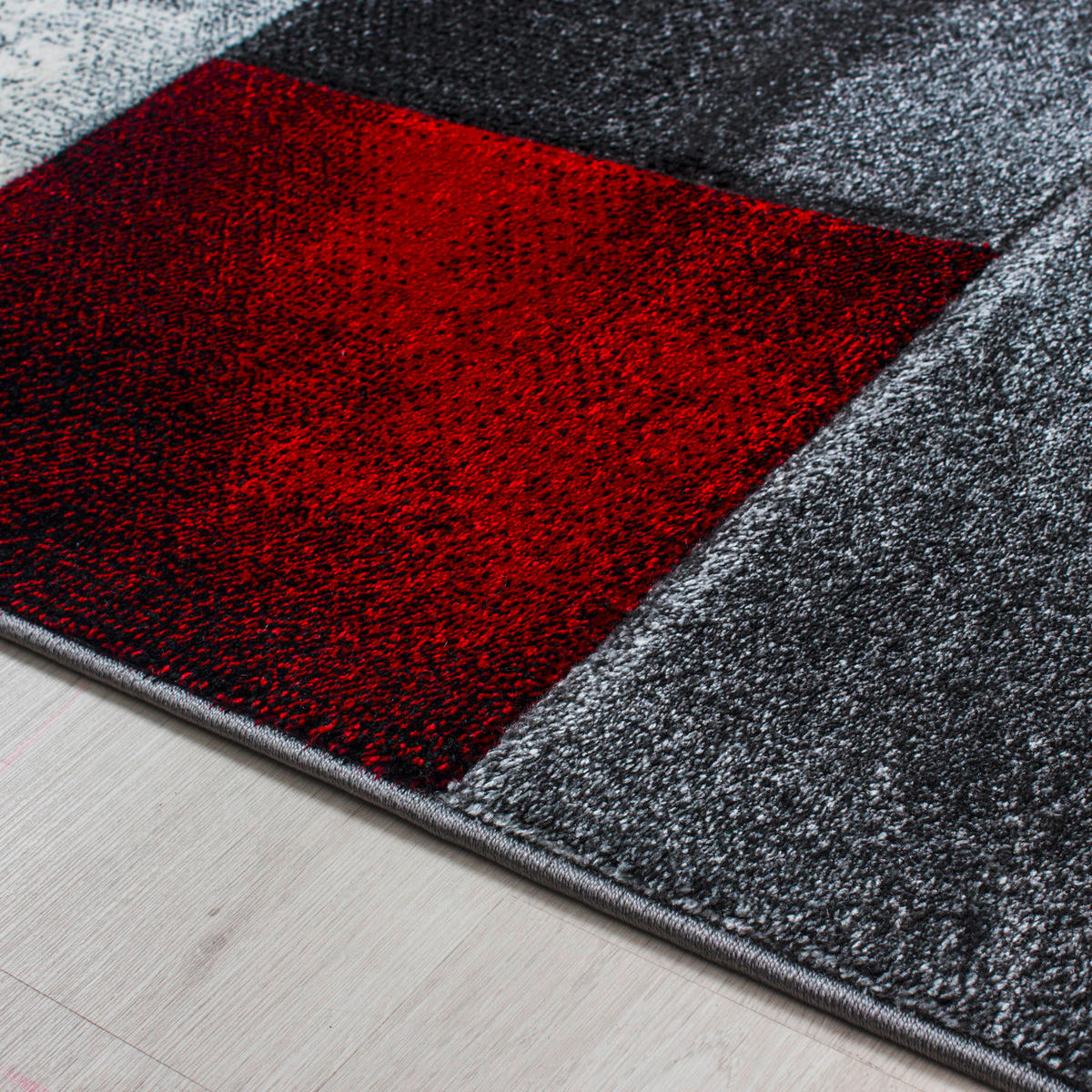 FLATVÄVD MATTA 240/340 cm Hawaii  - röd, Design, textil (240/340cm) - Novel