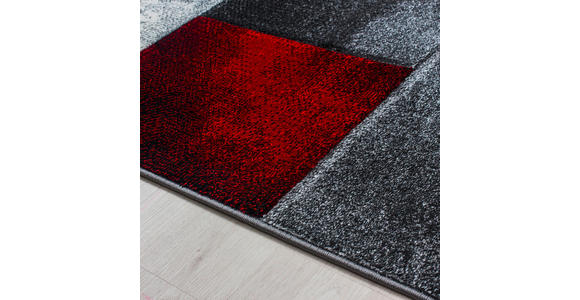 FLACHWEBETEPPICH 140/200 cm Hawaii Rot - Rot, Design, Textil (140/200cm) - Novel
