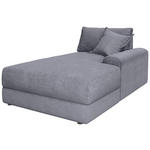 BIGSOFA Cord Dunkelgrau  - Dunkelgrau/Schwarz, MODERN, Kunststoff/Textil (117/93/190cm) - Carryhome