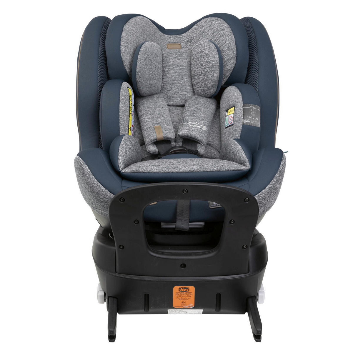 KINDERAUTOSITZ SEAT3FIT AIR   - Graphitfarben, Basics (49/44/61cm) - Chicco