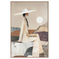 LEINWANDBILD Frauen Beigebraun  - Beigebraun, Design, Holzwerkstoff (78/118cm) - Reinders!