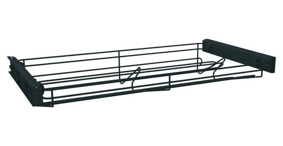 SCHUHABLAGE Anthrazit - Anthrazit, Metall (87,9/14/46,5cm) - Hom`in