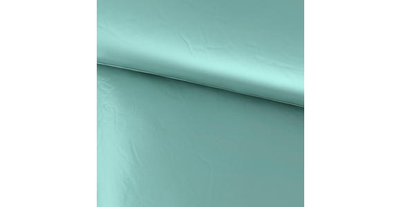 BETTWÄSCHE TANJA Satin 140/220 cm - Salbeigrün, Basics, Textil (140/220cm) - Novel