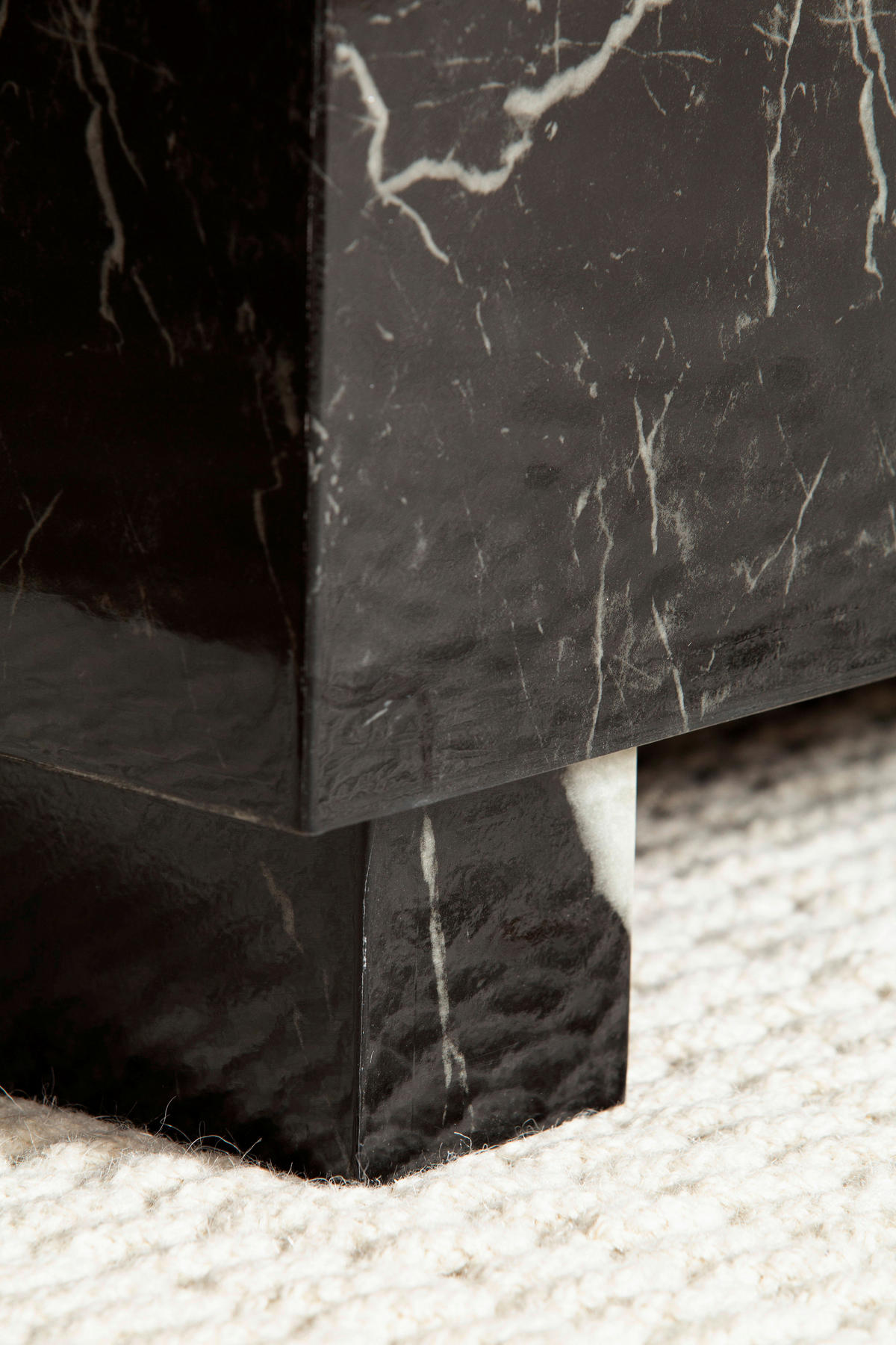 COUCHTISCH in Holzwerkstoff 60/60/35 cm   - Schwarz Hochglanz, Lifestyle, Holzwerkstoff (60/60/35cm) - Livetastic