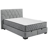BOXBETT 140/200 cm  in Anthrazit  - Anthrazit/Schwarz, Modern, Holzwerkstoff/Kunststoff (140/200cm) - MID.YOU