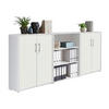AKTENSCHRANK Weiß  - Weiß, MODERN, Holzwerkstoff (253,2/113,6/33cm) - MID.YOU