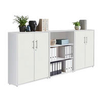 AKTENSCHRANK Weiß  - Weiß, MODERN, Holzwerkstoff (253,2/113,6/33cm) - MID.YOU