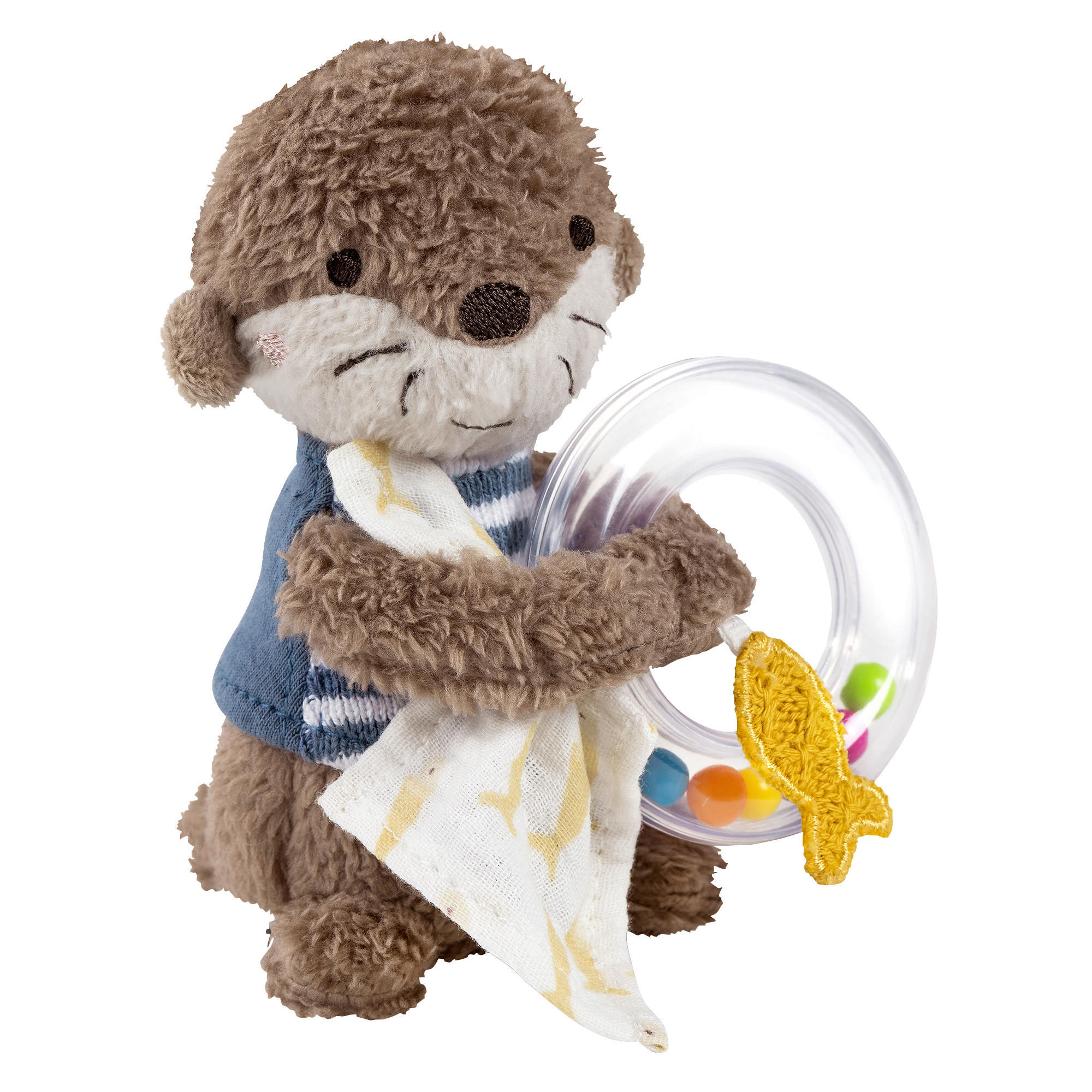 Fehn Greifling Otter Theo Mehrfarbig 7x4.3x12 cm