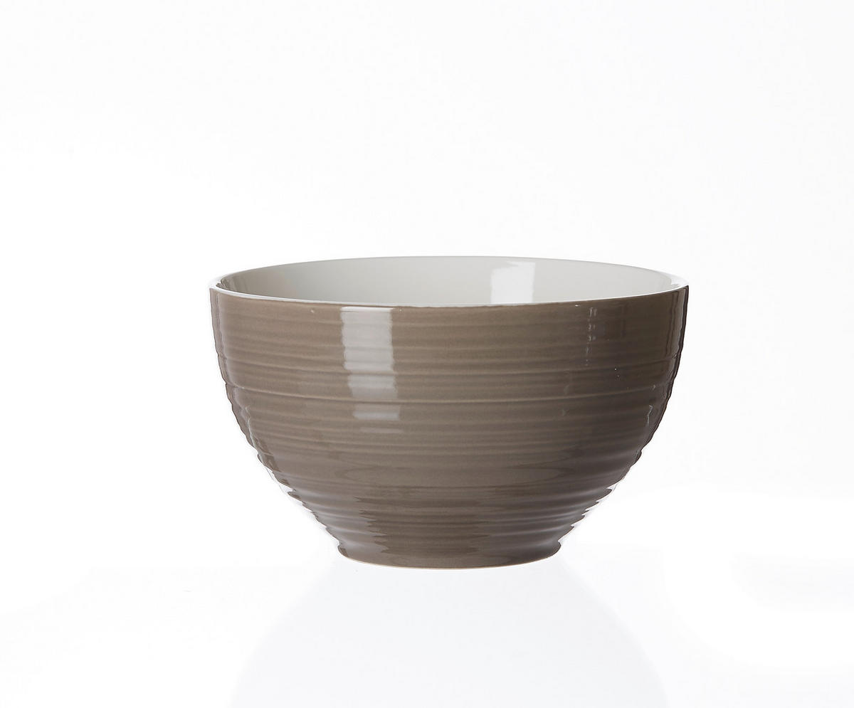 MÜSLISCHALE Suomi  - Taupe, Basics, Keramik (14/14/8cm) - Ritzenhoff Breker