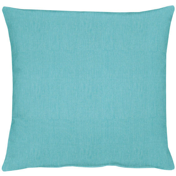 KISSENHÜLLE 48/48 cm  - Türkis, Basics, Textil (48/48cm) - Apelt